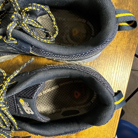 New Balance Shoes Men's 13 573 V3 MTE573S3 Blue Running Sneakers - Picture 9 of 10